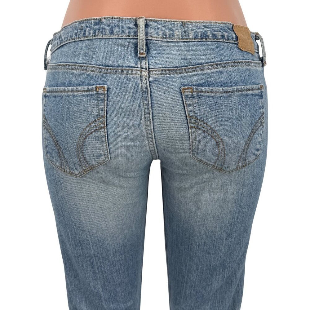 Vintage Hollister Cali Flare Low-Rise Jeans| Y2K McBling Grunge Fairycore Skater - Picture 6 of 16